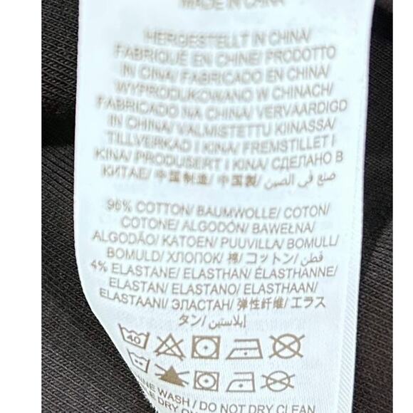 Boden Essential Black Stretch Knit Scoop Neck Long Sleeve Tee - Picture 5 of 5